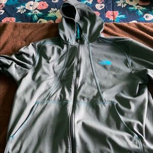 The north face full zip hoodie